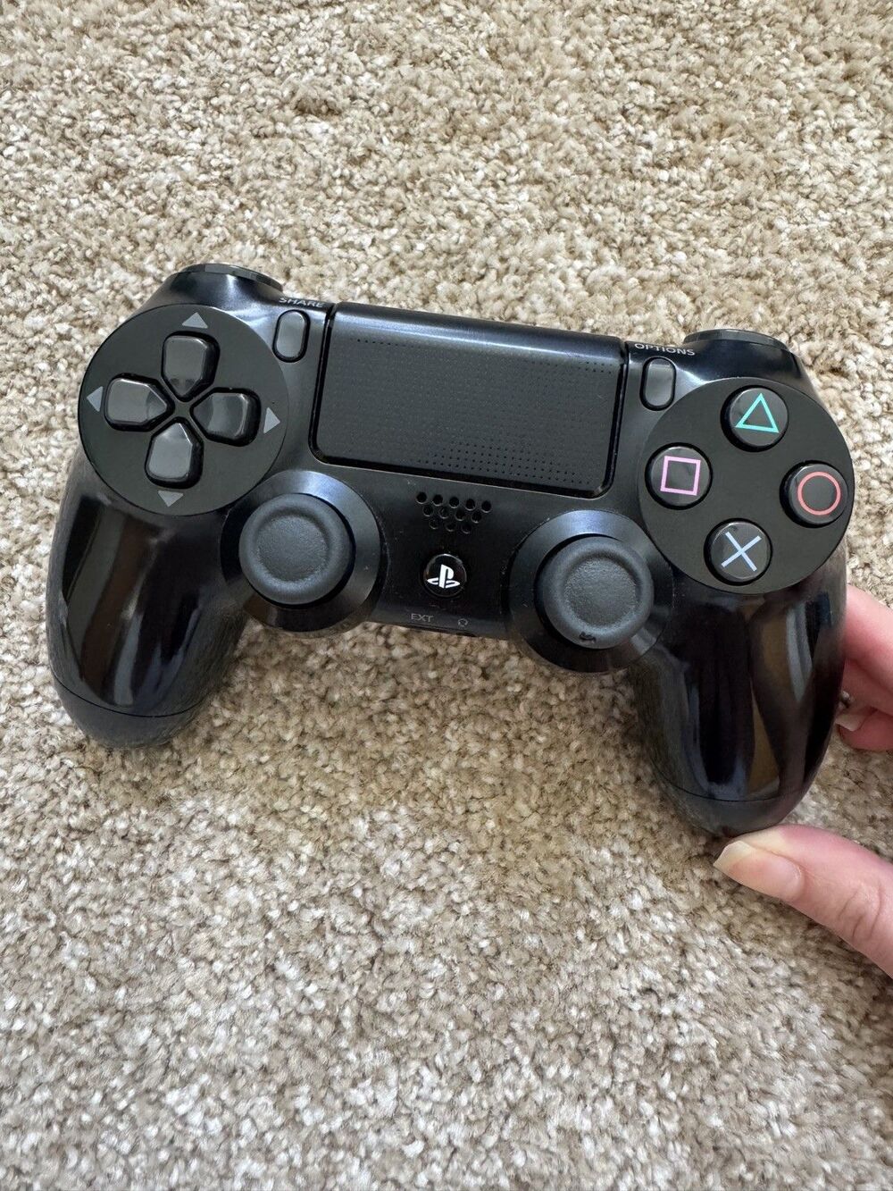 Sony CUH-ZCT2U Wireless DualShock Controller for Playstation 4 - Black -Untested
